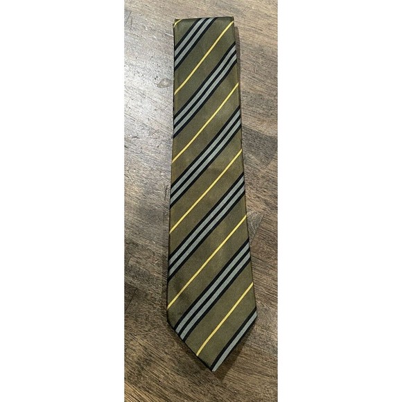 !POLO RALPH LAUREN! and * Burberry* Neck Tie Bundle 100% silk Stripe/Paisley EUC - Picture 11 of 13